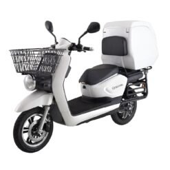 Moto eléctrica 50e SUNRA CARGOO / 3000W / 130 km auton. / Boble bateria / Blanco / Matriculada