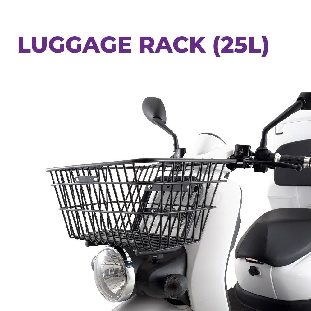 Moto eléctrica 50e SUNRA CARGOO / 3000W / 130 km auton. / Boble bateria / Blanco / Matriculada - Imagen 4