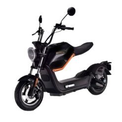 Moto eléctrica 50e SUNRA MIKU MAX / Motor Boch 1800W / 60 km auton. / Negro / Matriculada