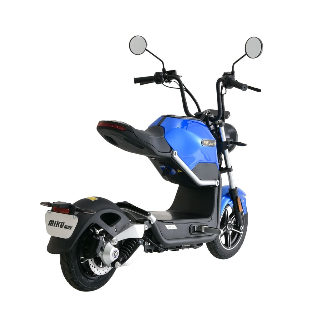 Moto eléctrica 50e SUNRA MIKU MAX / Motor Boch 1800W / 60 km auton. / Azul - Imagen 2