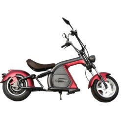 Alternative view of Moto eléctrica 50e E-Custom / 2000W / 75 km auton. / Rojo