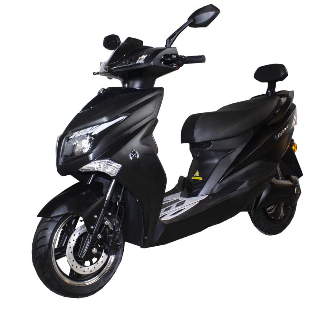 Moto eléctrica 125e SUNRA ANGER 3000W / 130 km auton. / Negro mate / Doble batería / Matriculada