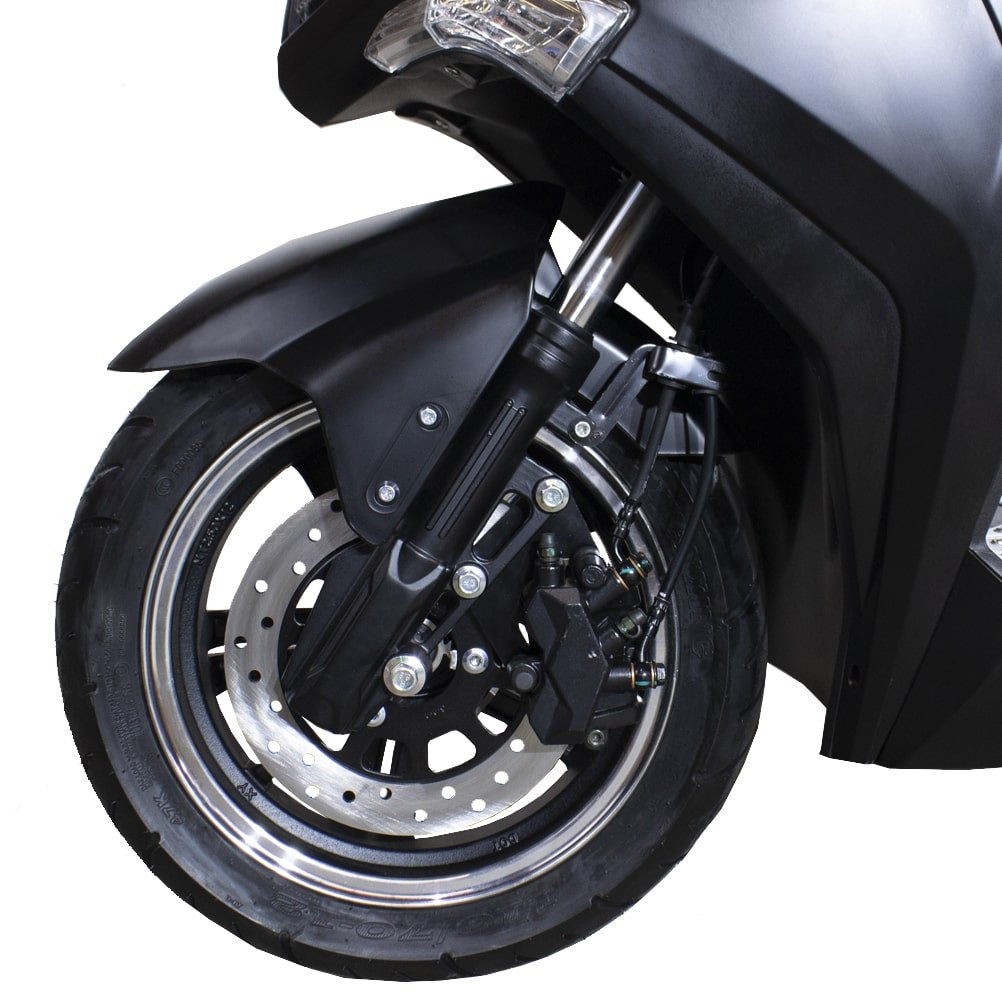 Moto eléctrica 125e SUNRA ANGER 3000W / 130 km auton. / Negro mate / Doble batería - Imagen 6