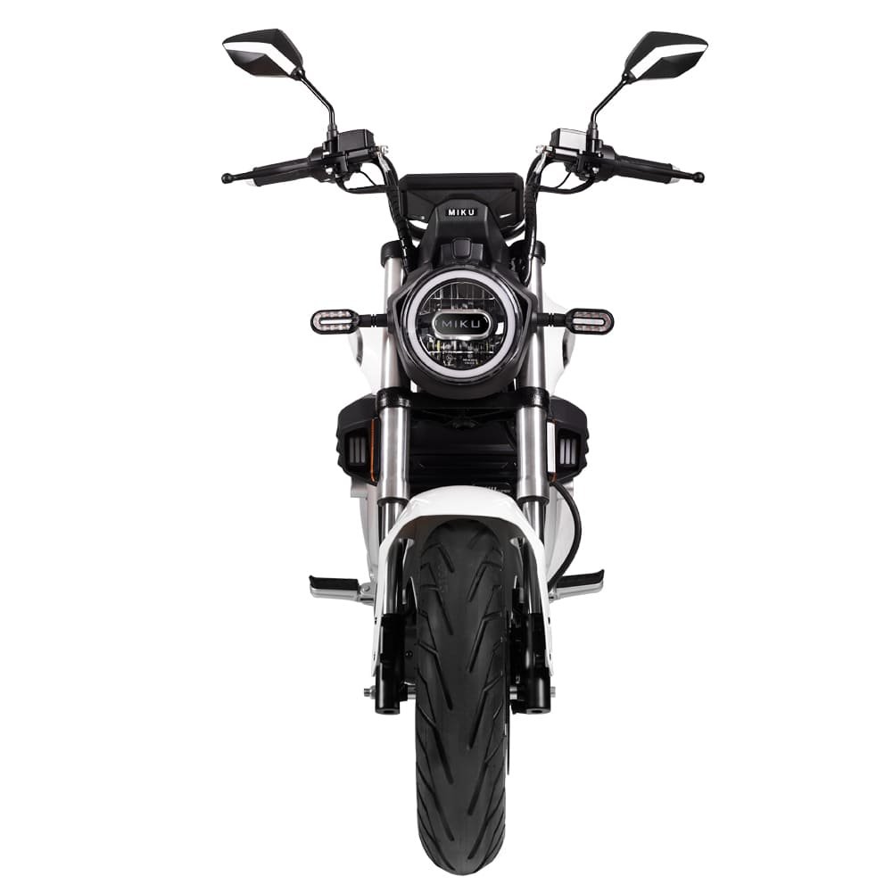 Moto eléctrica 125e SUNRA MIKU Super / 3000W / 130 km auton. / Blanco / Doble Batería - Imagen 3