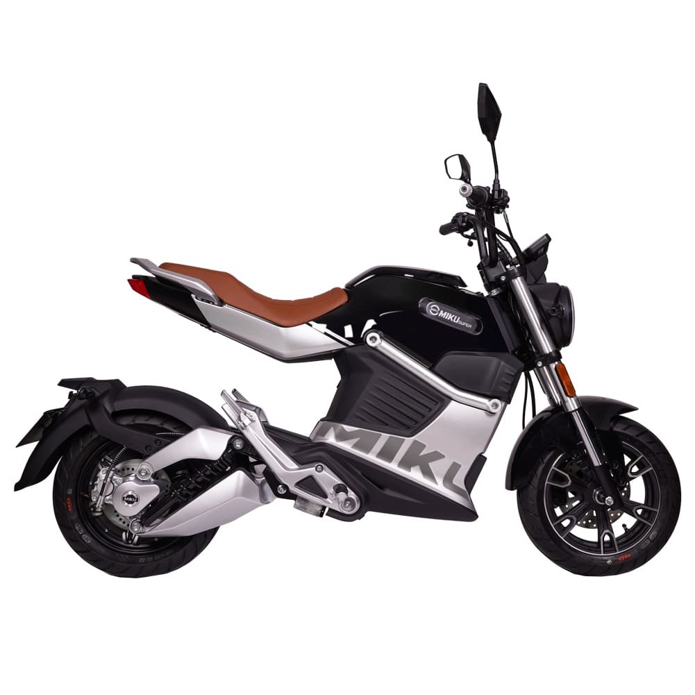 Moto eléctrica 125e SUNRA MIKU Super / 3000W / 130 km auton. / Negro / Doble Batería - Imagen 2