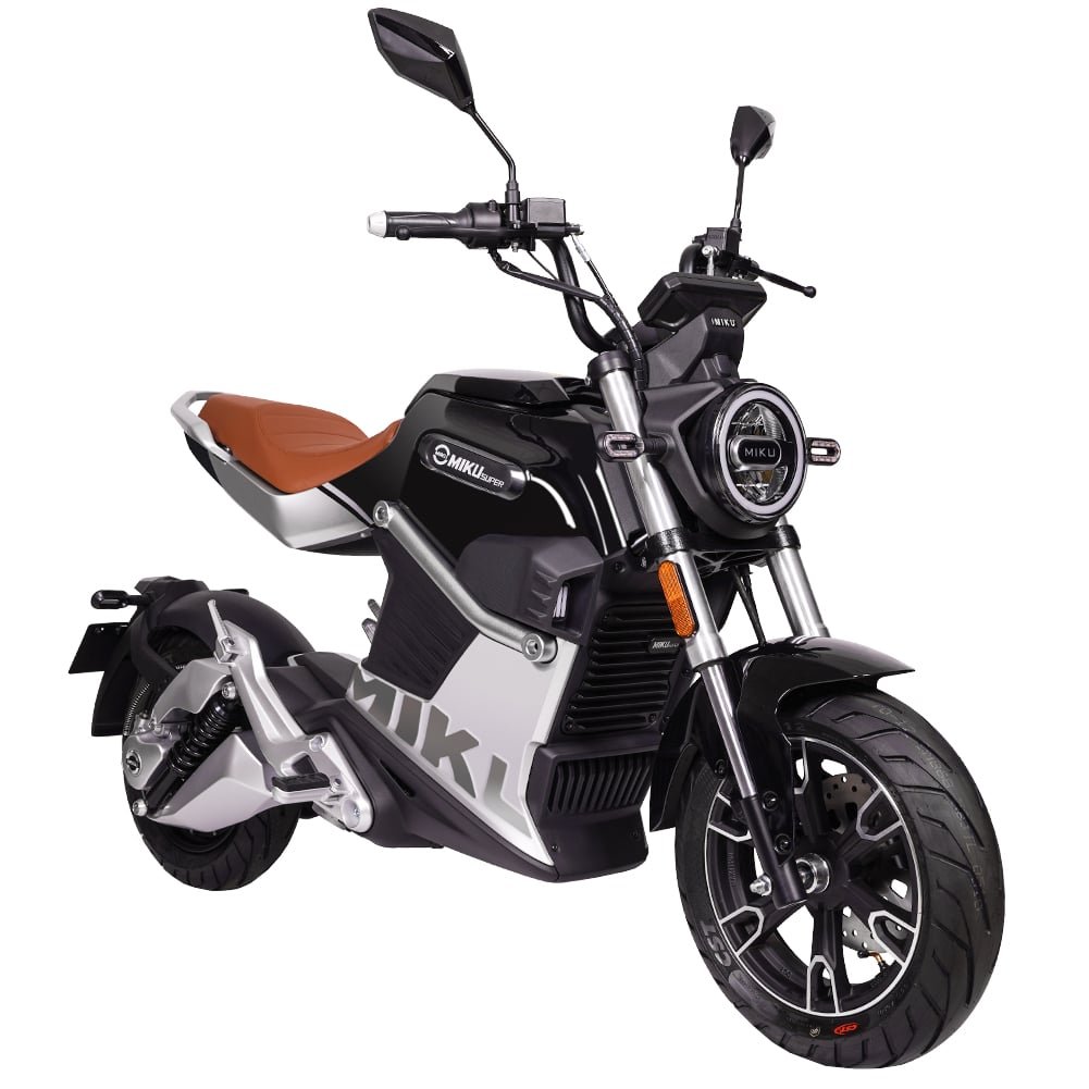 Moto eléctrica 125e SUNRA MIKU Super / 3000W / 130 km auton. / Negro / Doble Batería - Imagen 5