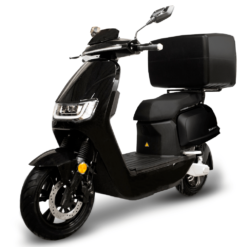 Moto eléctrica 125e SUNRA RS / 3000W / 130 km auton. / Negra / Reparto / Doble batería / Matriculada