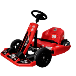 Kart eléctrico infantil rojo / 250W / 3 Velocidades / Autonomía hasta 10 Km