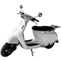 Moto eléctrica 125e Wellta Artica / 4000W / 70 km auton. /Una batería / Blanca / Matriculada