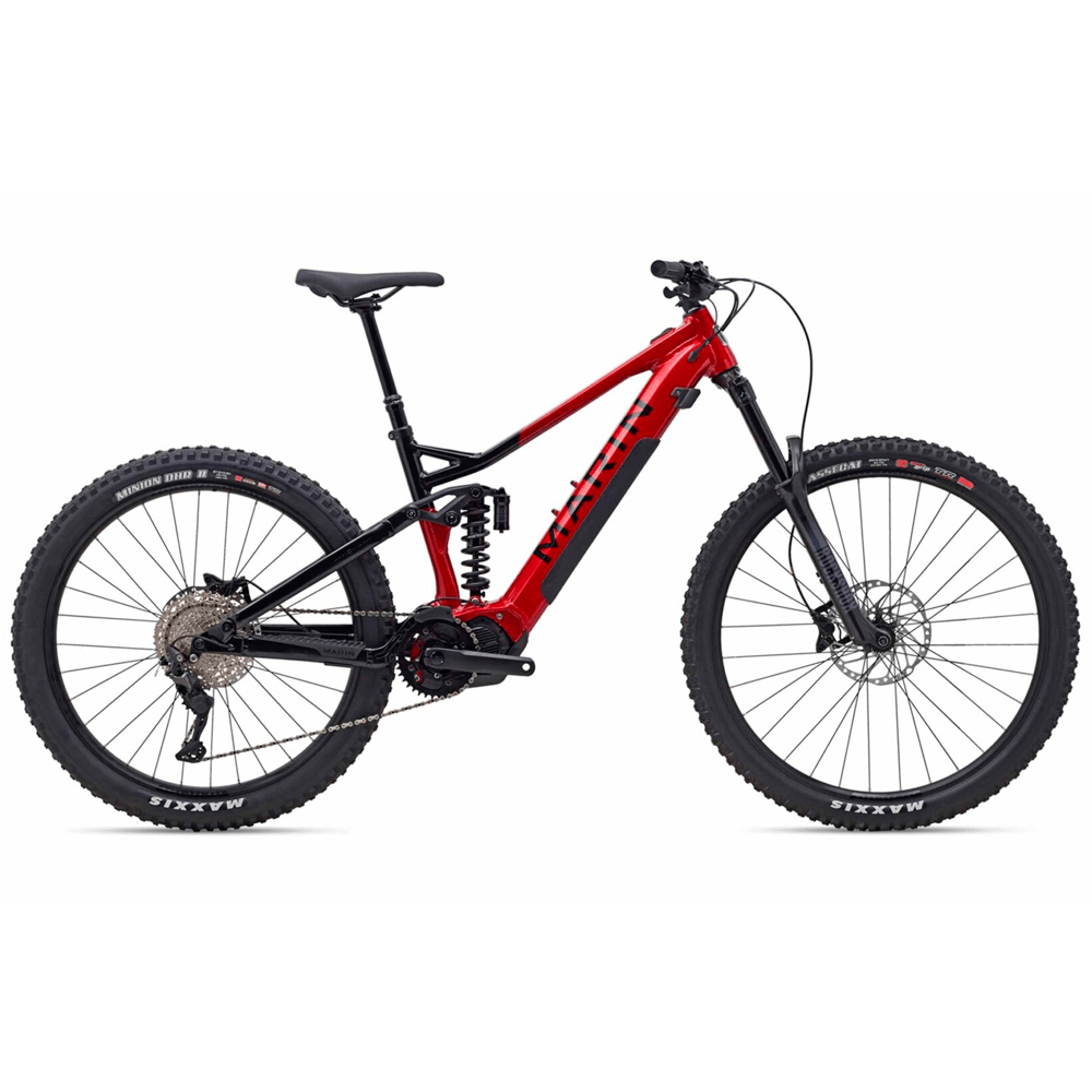 Bicicleta eléctrica Marin Sendero Alpino E1 / 504W / Rojo y Negro / Aluminio / Tallas S/M/L/XL