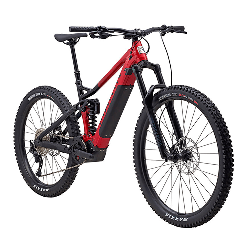 Bicicleta eléctrica Marin Sendero Alpino E1 / 504W / Rojo y Negro / Aluminio / Tallas S/M/L/XL - Imagen 2