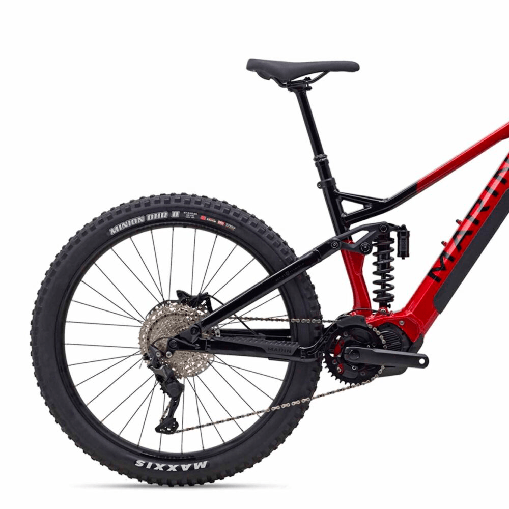 Bicicleta eléctrica Marin Sendero Alpino E1 / 504W / Rojo y Negro / Aluminio / Tallas S/M/L/XL - Imagen 4