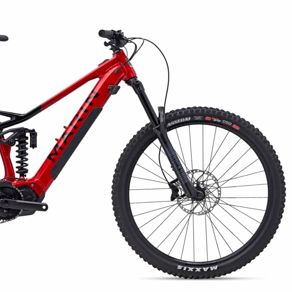 Bicicleta eléctrica Marin Sendero Alpino E1 / 504W / Rojo y Negro / Aluminio / Tallas S/M/L/XL - Imagen 5