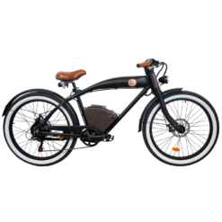 Bicicleta eléctrica Rayvolt Clubman Black Shadow / 250W / Auton. 40-60 Km