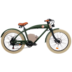 Bicicleta eléctrica Rayvolt Clubman British Green / 250W / Auton. 40-60 Km
