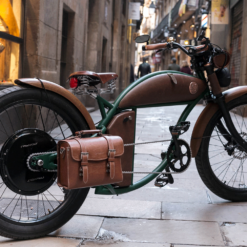 Alternative view of Bicicleta eléctrica Rayvolt Cruzere Green / 250W / Auton. 60-80 Km