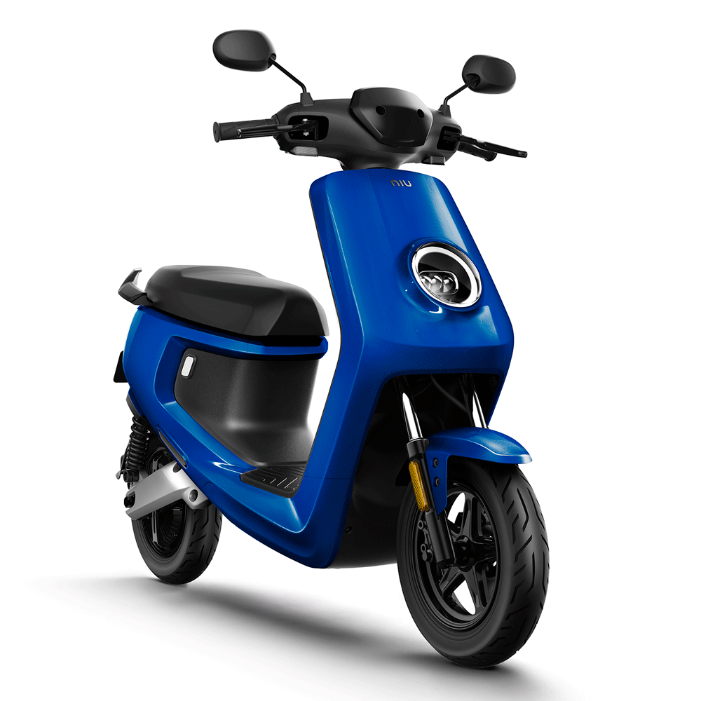 Moto eléctrica 50e Niu Mqi+ Sport / Azul / App / 1400W / Auton. 45-65 Km / - Imagen 3