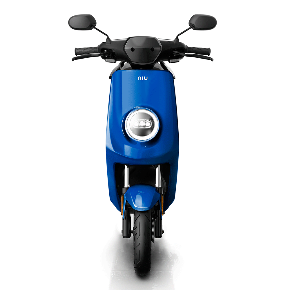 Moto eléctrica 50e Niu Mqi+ Sport / Azul / App / 1400W / Auton. 45-65 Km / - Imagen 5