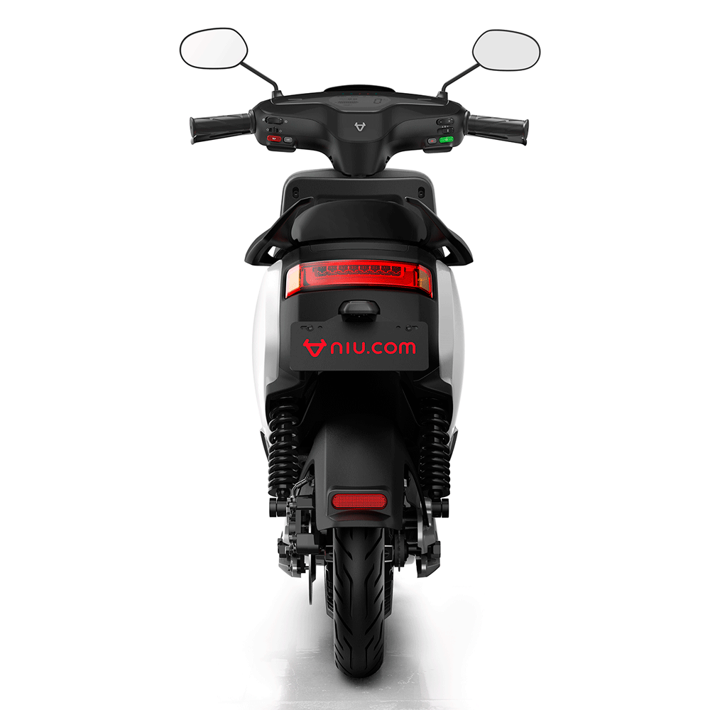 Moto eléctrica 50e Niu Mqi+ Sport / Blanco / App / 1400W / Auton. 45-65 Km / - Imagen 5