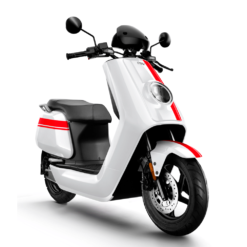 Alternative view of Moto eléctrica 125e Niu NQi GTS / Blanco / App / 3100W / 2 Baterías / Auton. 95-140 Km