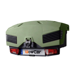 Portaequipajes TowBox Evo / Verde / 305 Litros