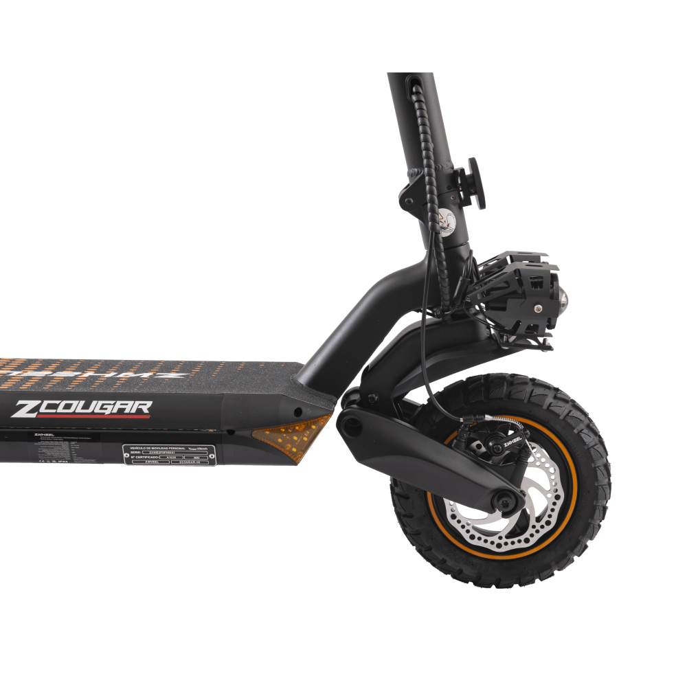 Patinete eléctrico Zwhell ZCougar / 800W / Negro / Autonomía 35 km / Certificado - Imagen 4