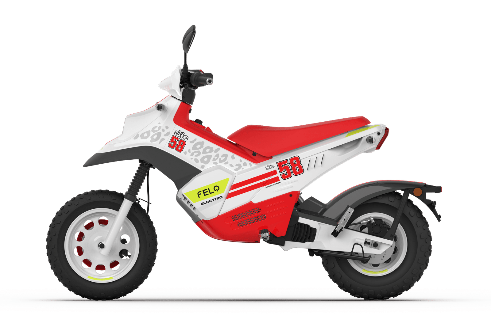 Moto electrica FeloFW-03 Edition Marco Simoncelli / 6.000W / App / Autonomia 120 Km - Imagen 2