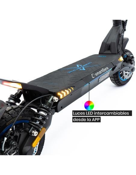 Patinete eléctrico smartGyro CROSSOVER DUAL MAX / 2x500W / Autonomia 60 Km / Certificado - Imagen 8
