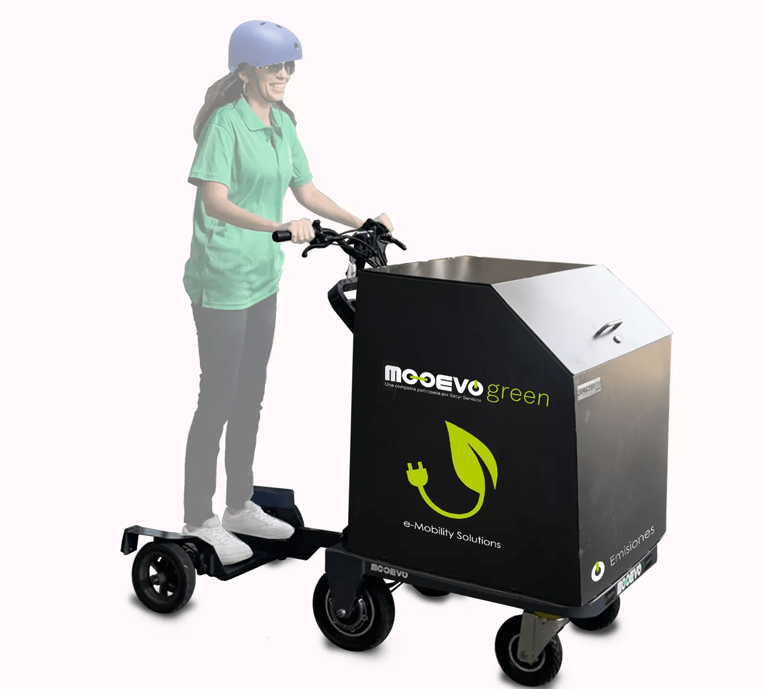 Patinete eléctrico de reparto urbano mixto URBAN Mooevo - Imagen 4